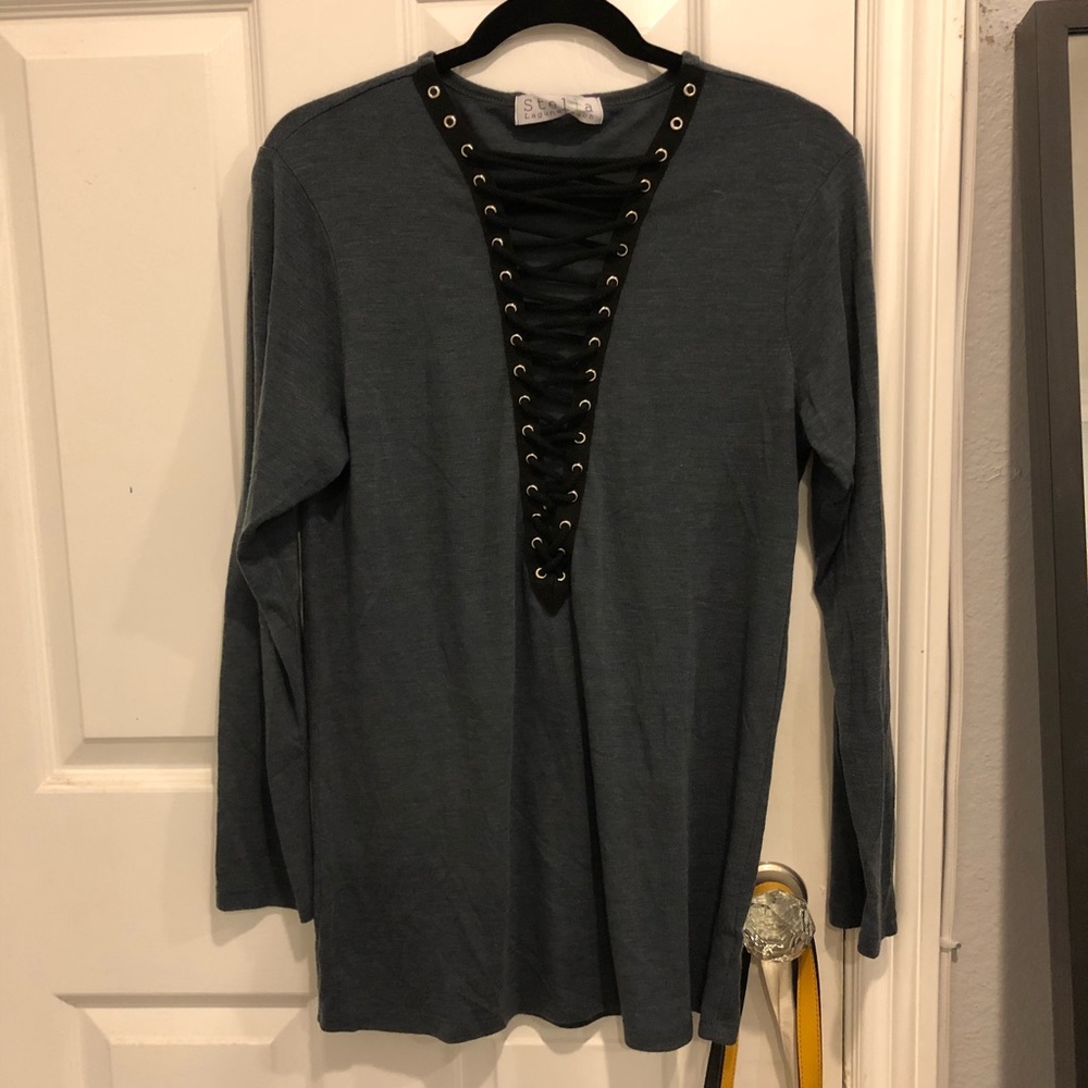 Stella long sleeve dress/ top